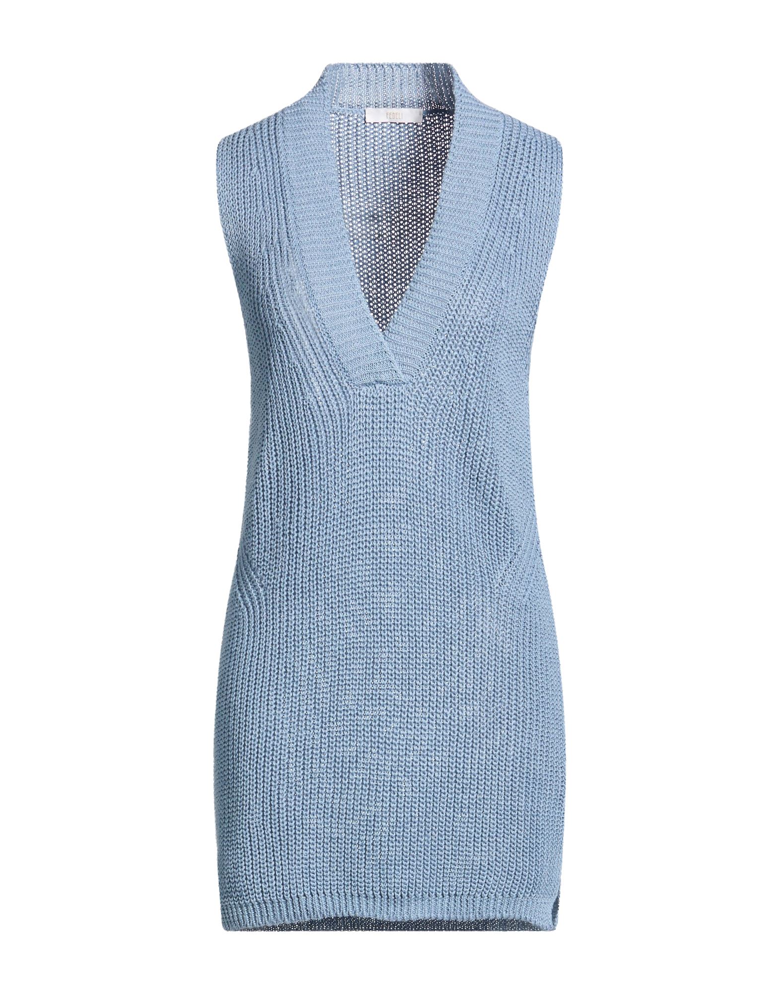 FEDELI Pullover Damen Hellblau von FEDELI