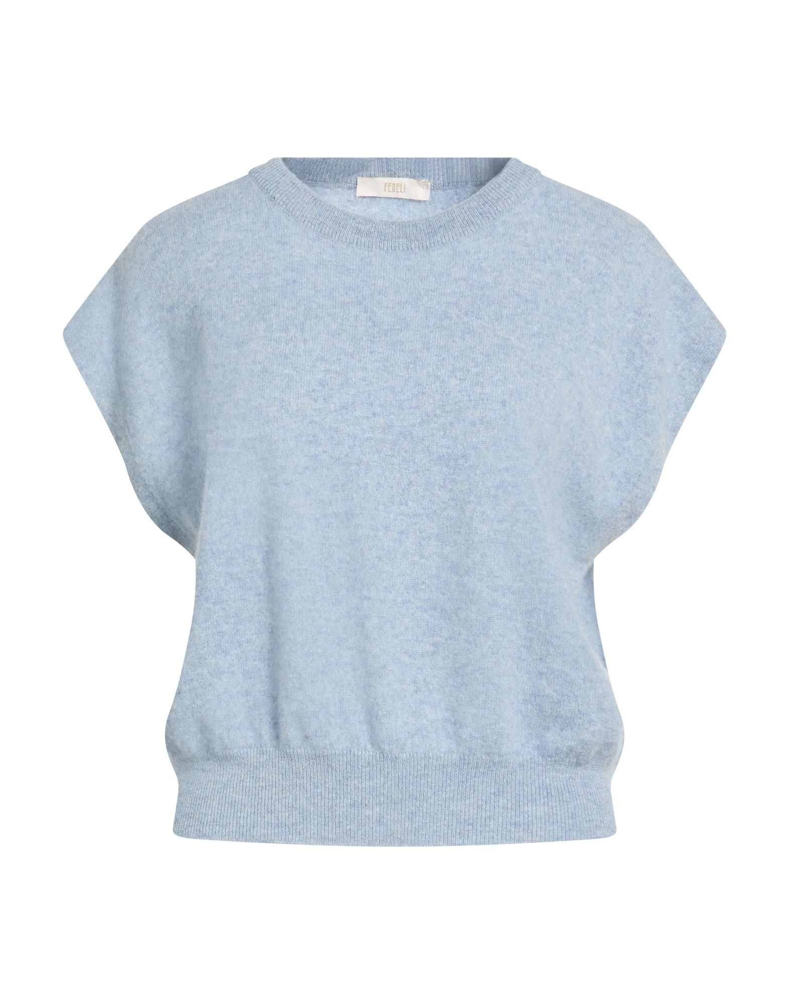 FEDELI Pullover Damen Hellblau von FEDELI