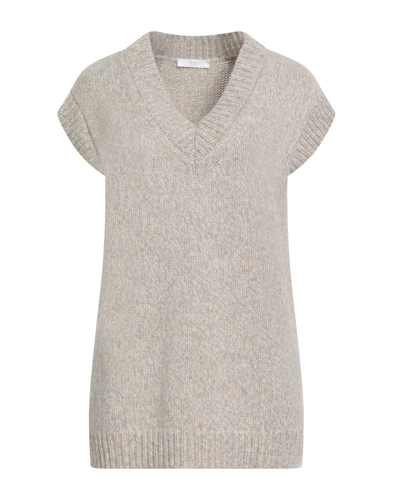 FEDELI Pullover Damen Maulwurfsgrau von FEDELI