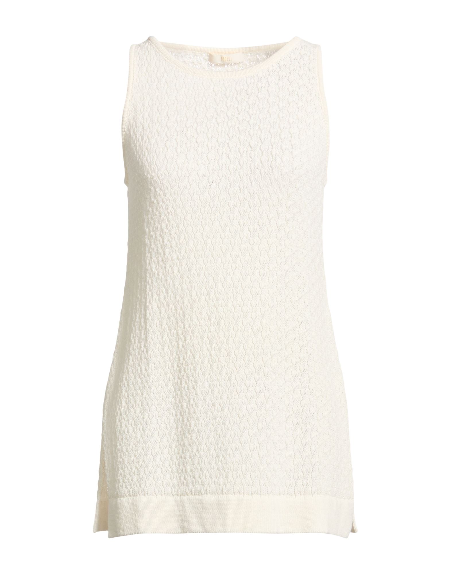 FEDELI Pullover Damen Off white von FEDELI