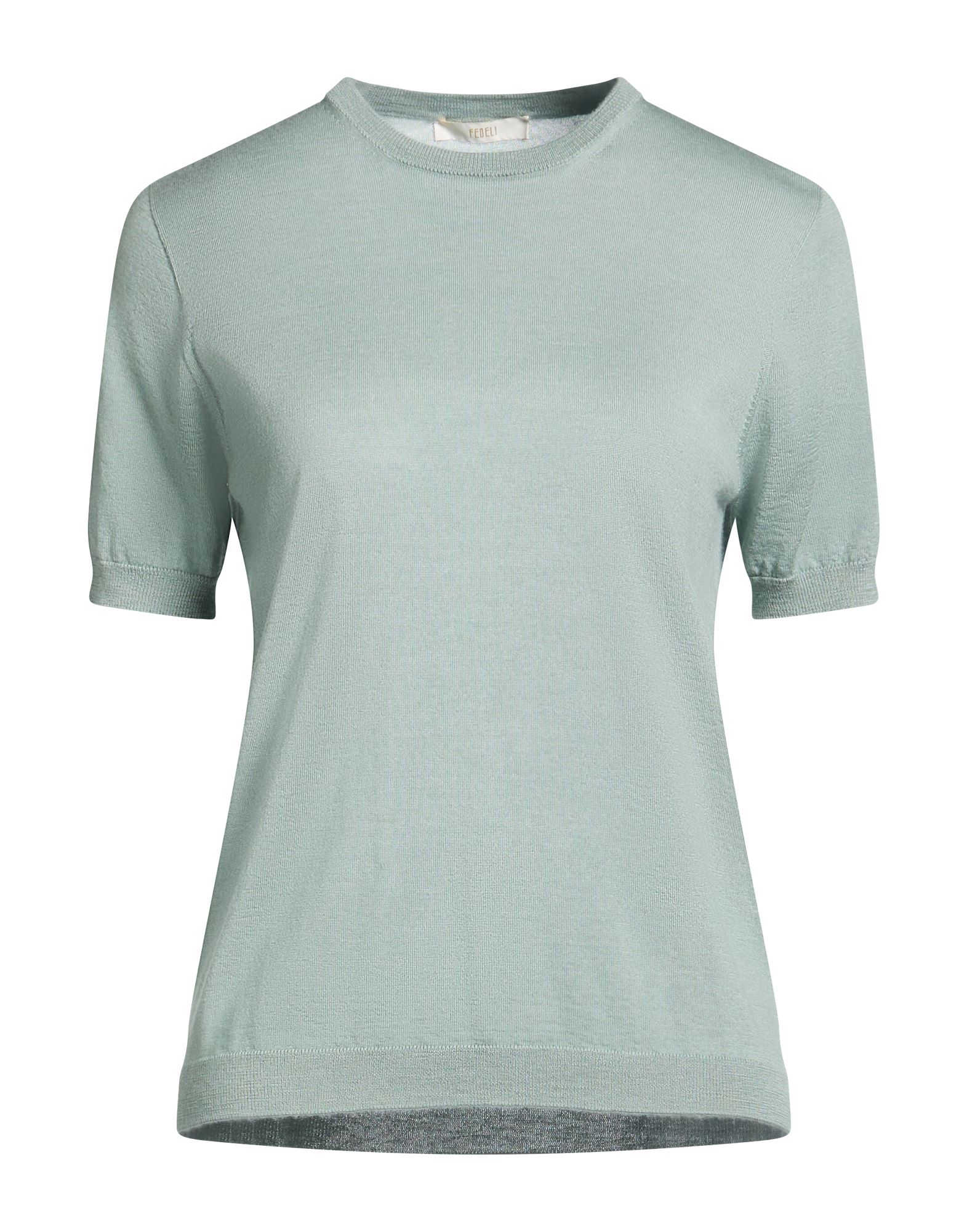 FEDELI Pullover Damen Salbeigrün von FEDELI