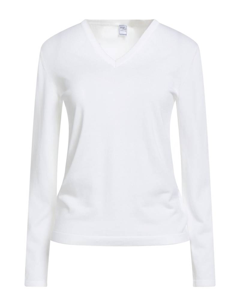 FEDELI Pullover Damen Weiß von FEDELI