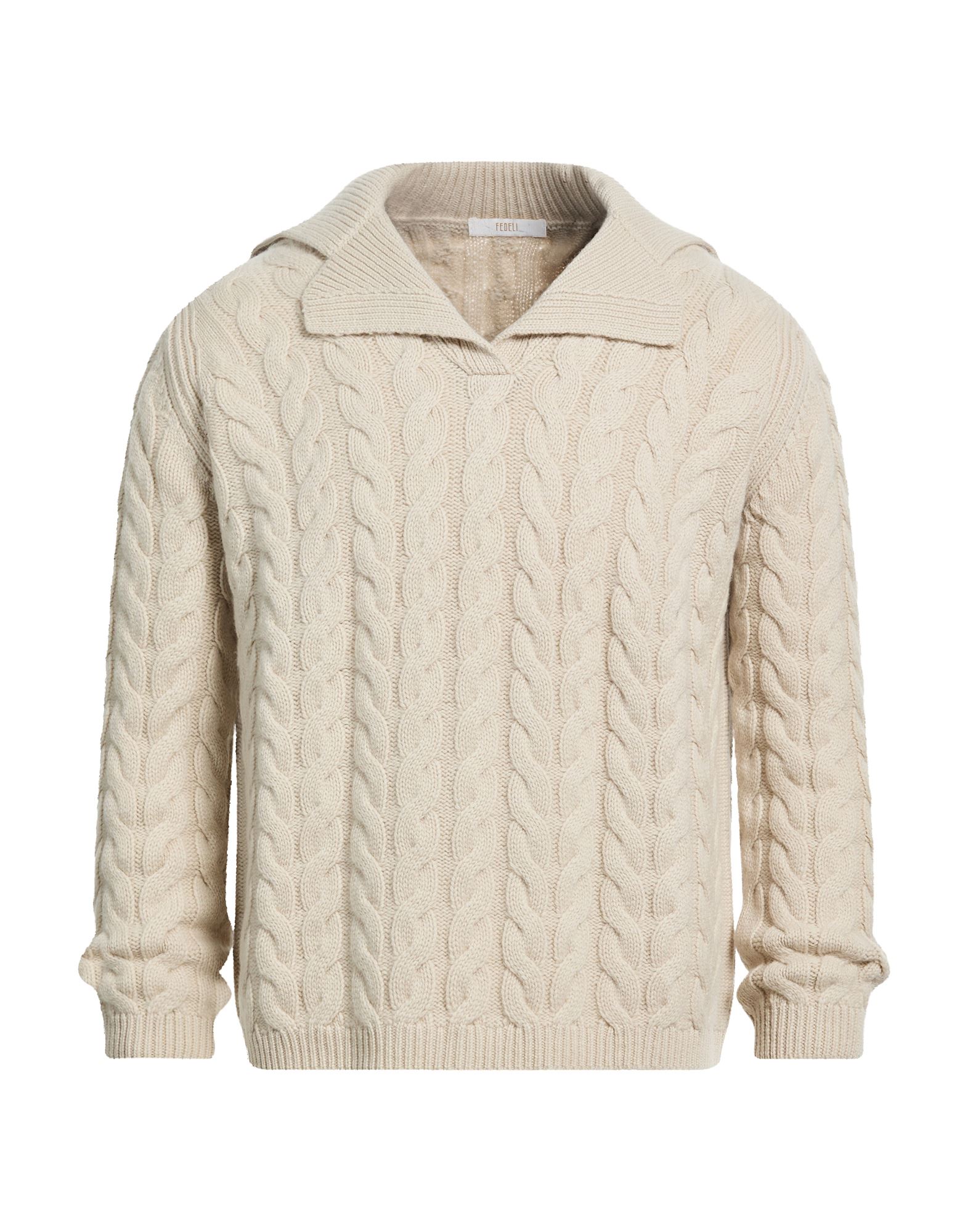 FEDELI Pullover Herren Beige von FEDELI