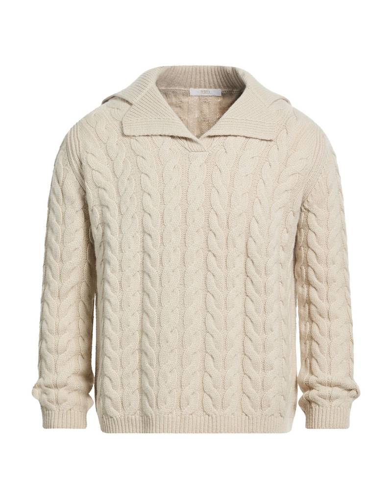 FEDELI Pullover Herren Beige von FEDELI