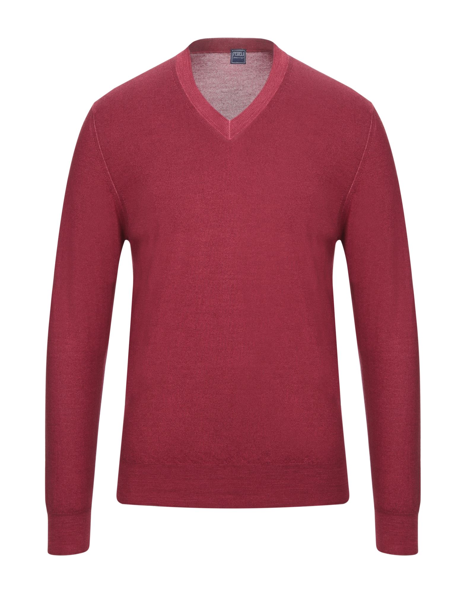 FEDELI Pullover Herren Bordeaux von FEDELI