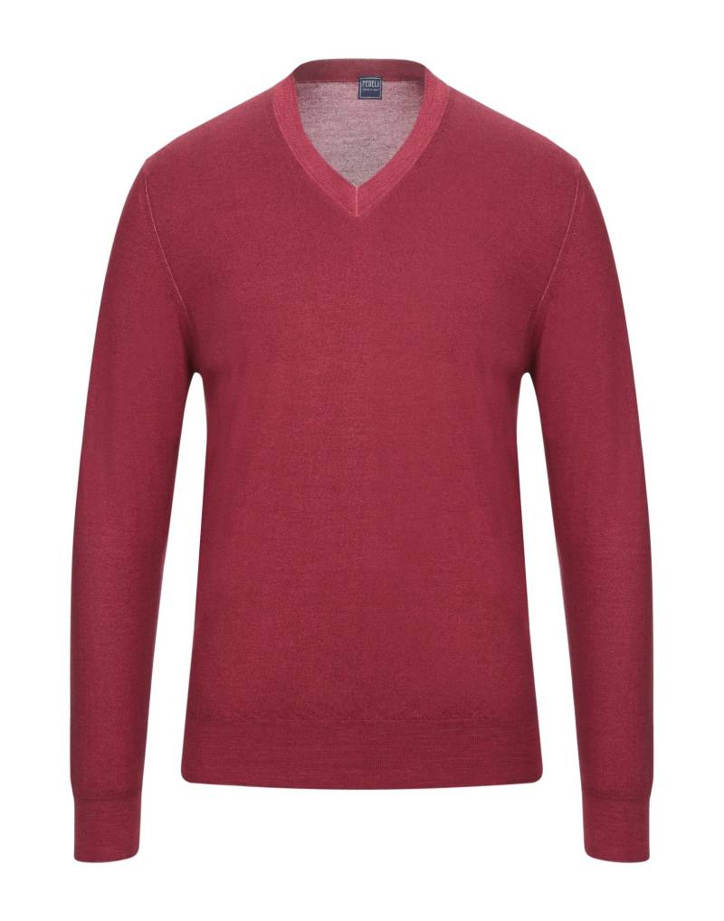 FEDELI Pullover Herren Bordeaux von FEDELI