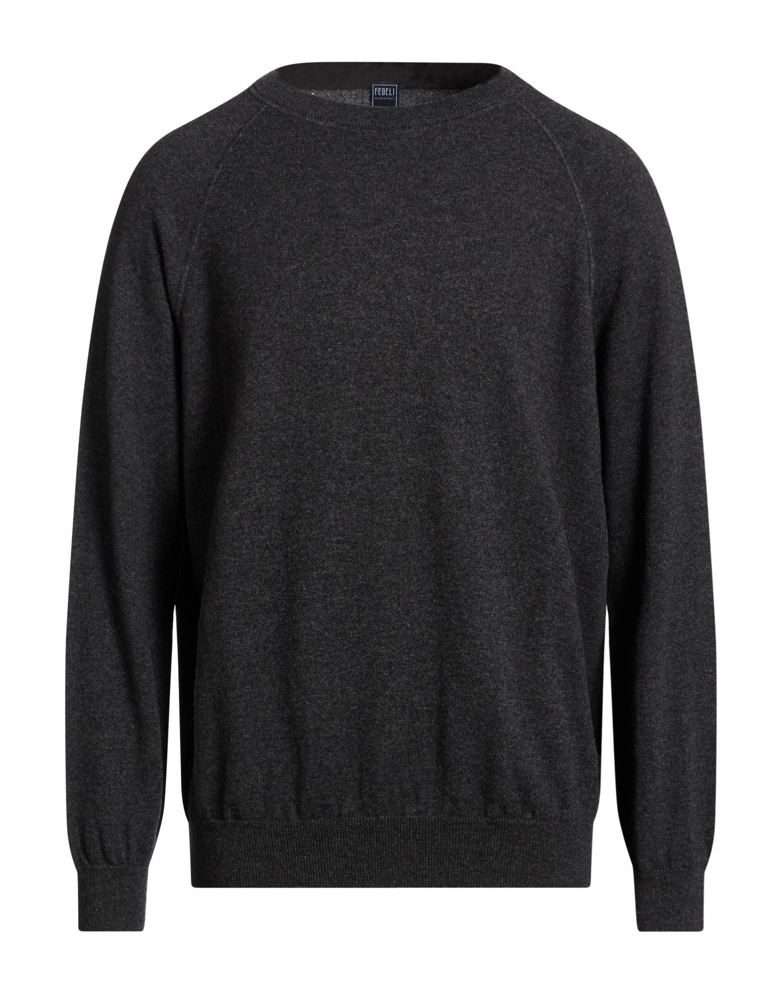 FEDELI Pullover Herren Braungrau von FEDELI