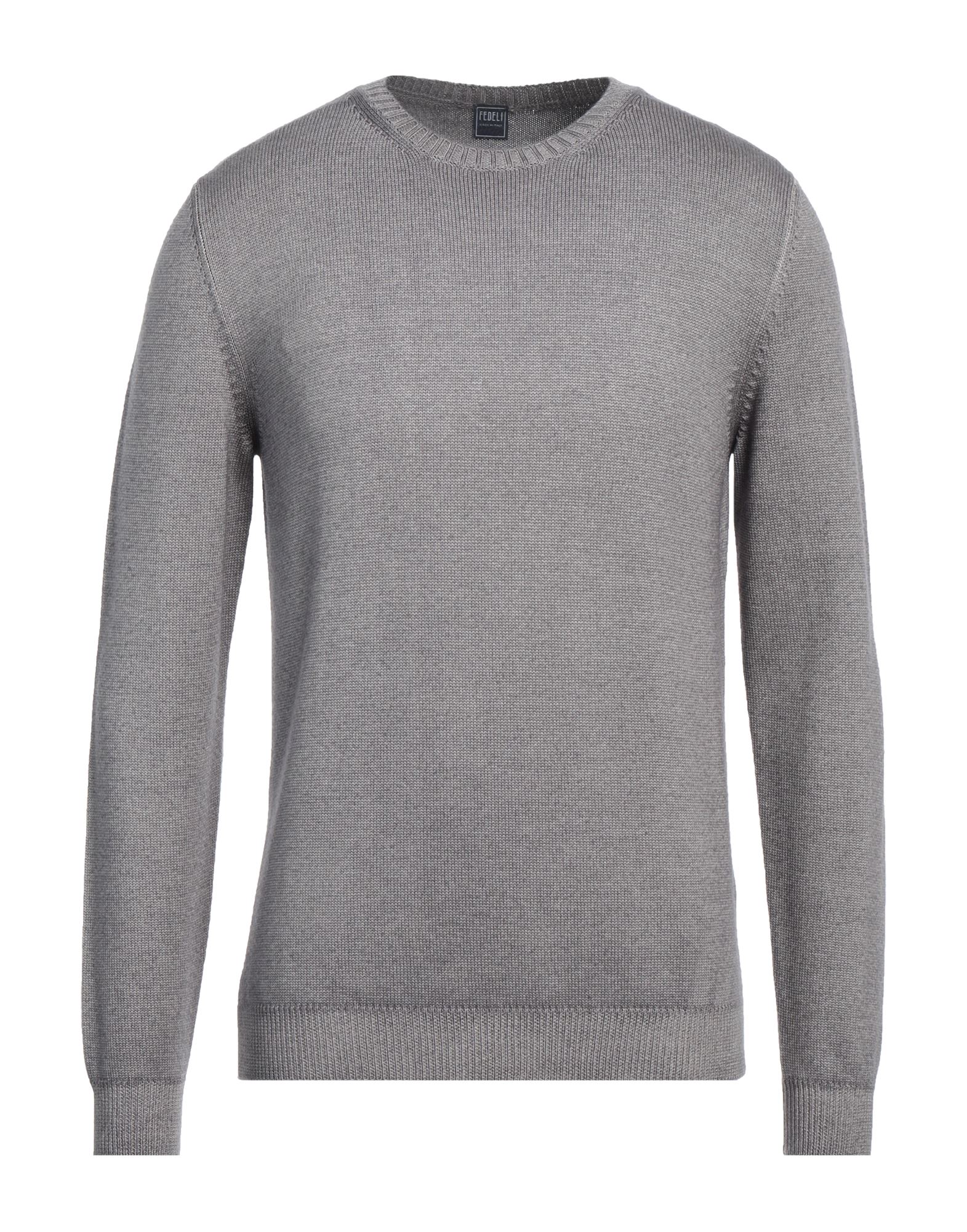 FEDELI Pullover Herren Grau von FEDELI