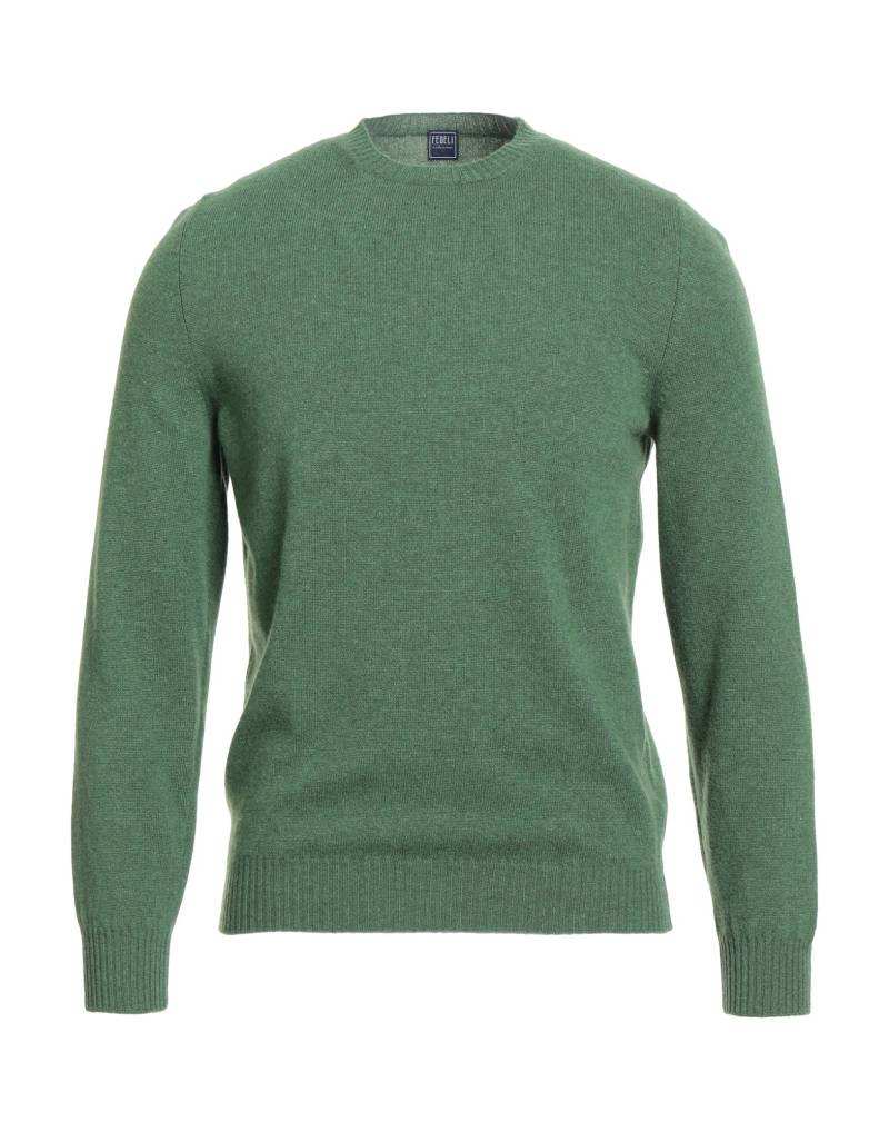 FEDELI Pullover Herren Grün von FEDELI