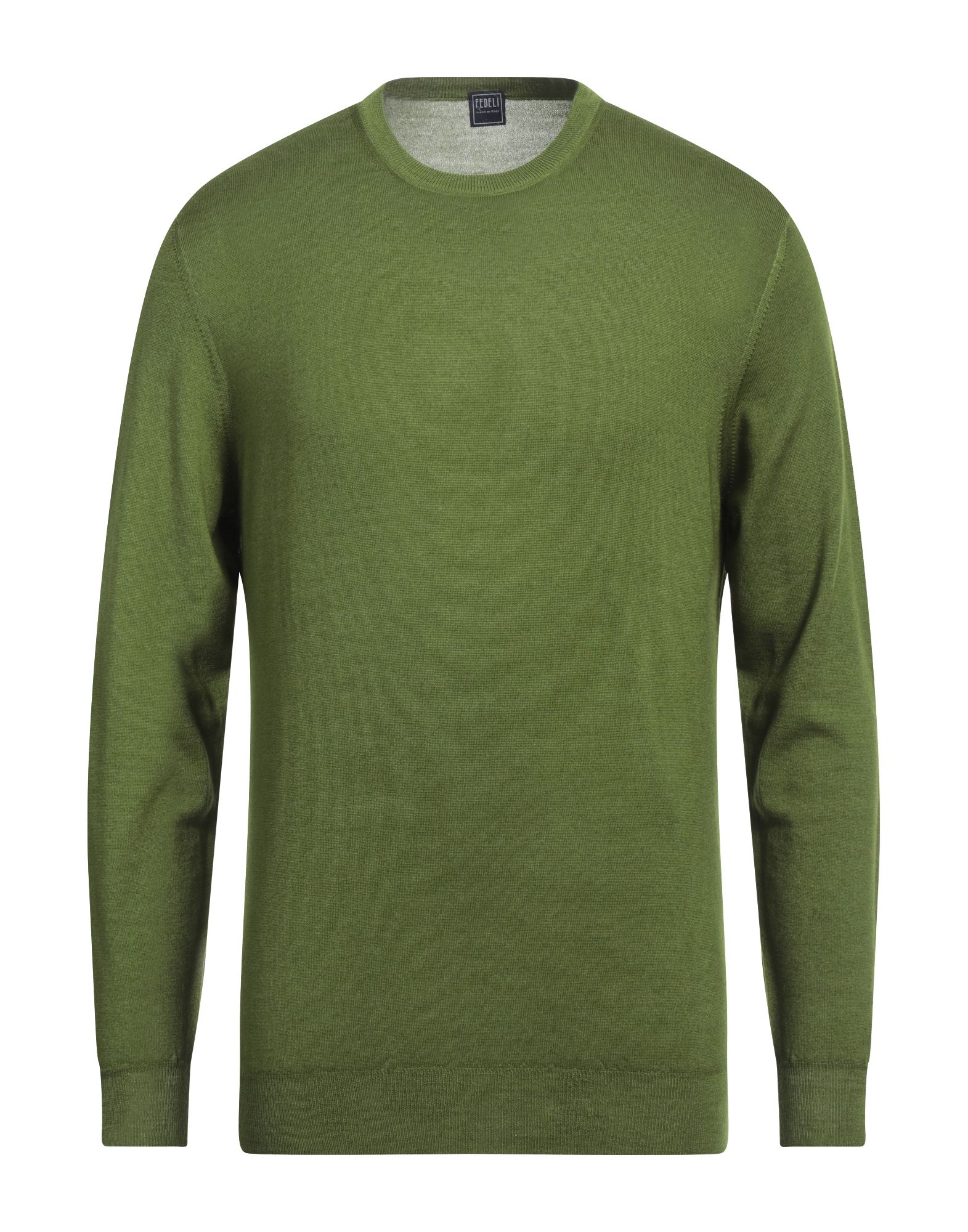 FEDELI Pullover Herren Grün von FEDELI