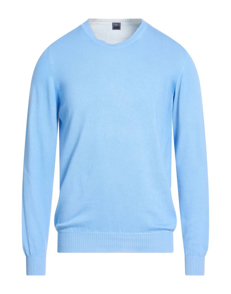 FEDELI Pullover Herren Hellblau von FEDELI