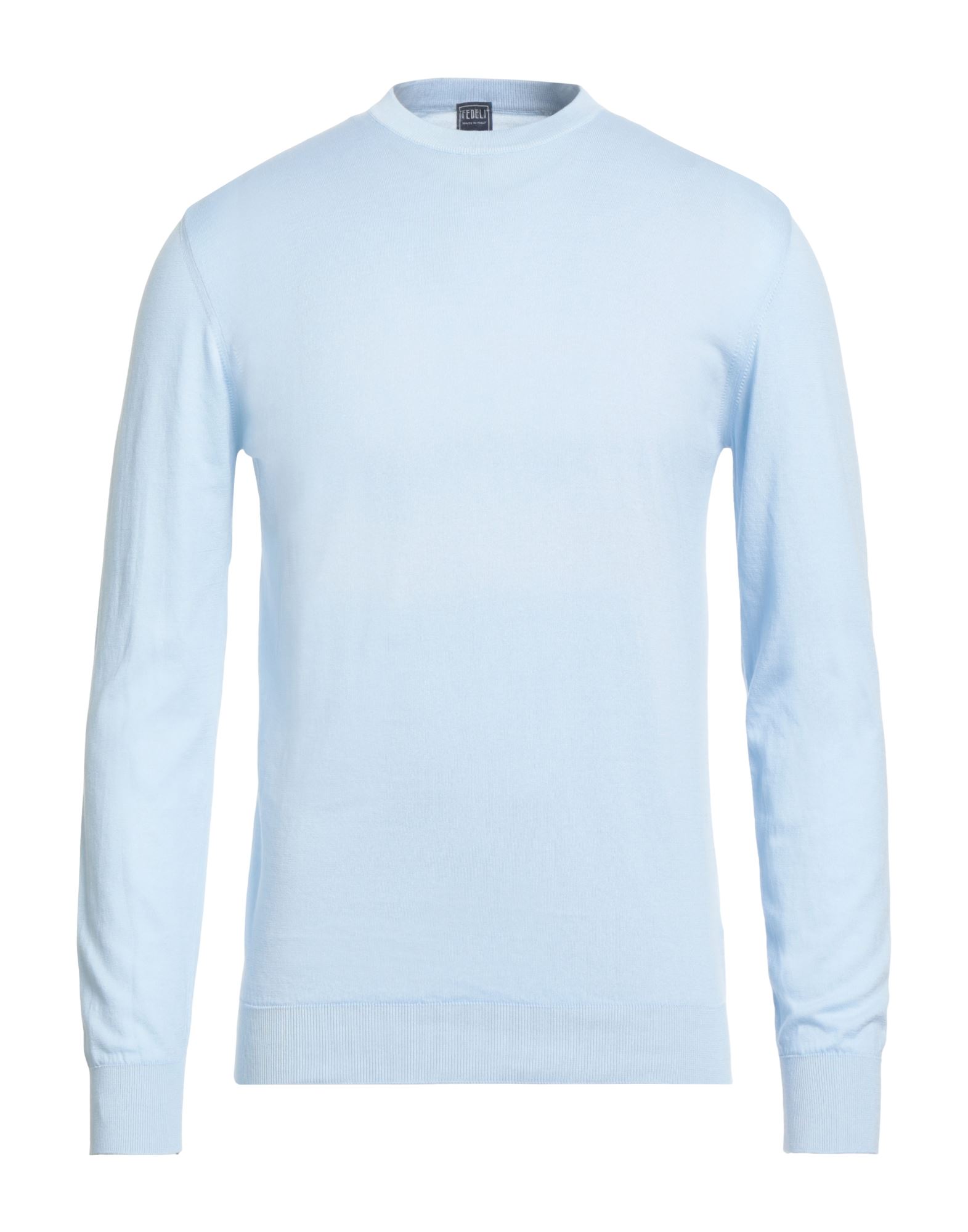 FEDELI Pullover Herren Himmelblau von FEDELI