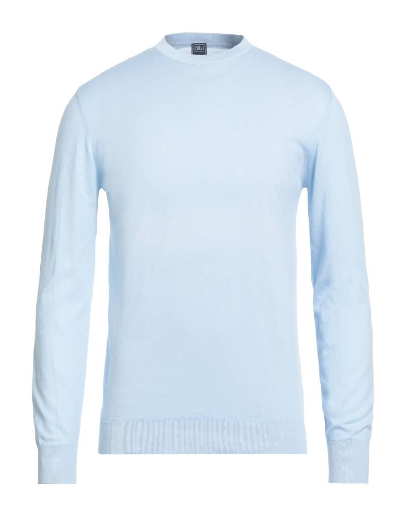 FEDELI Pullover Herren Himmelblau von FEDELI