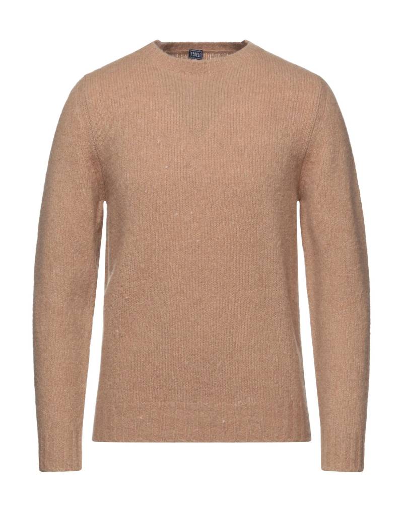 FEDELI Pullover Herren Kamel von FEDELI