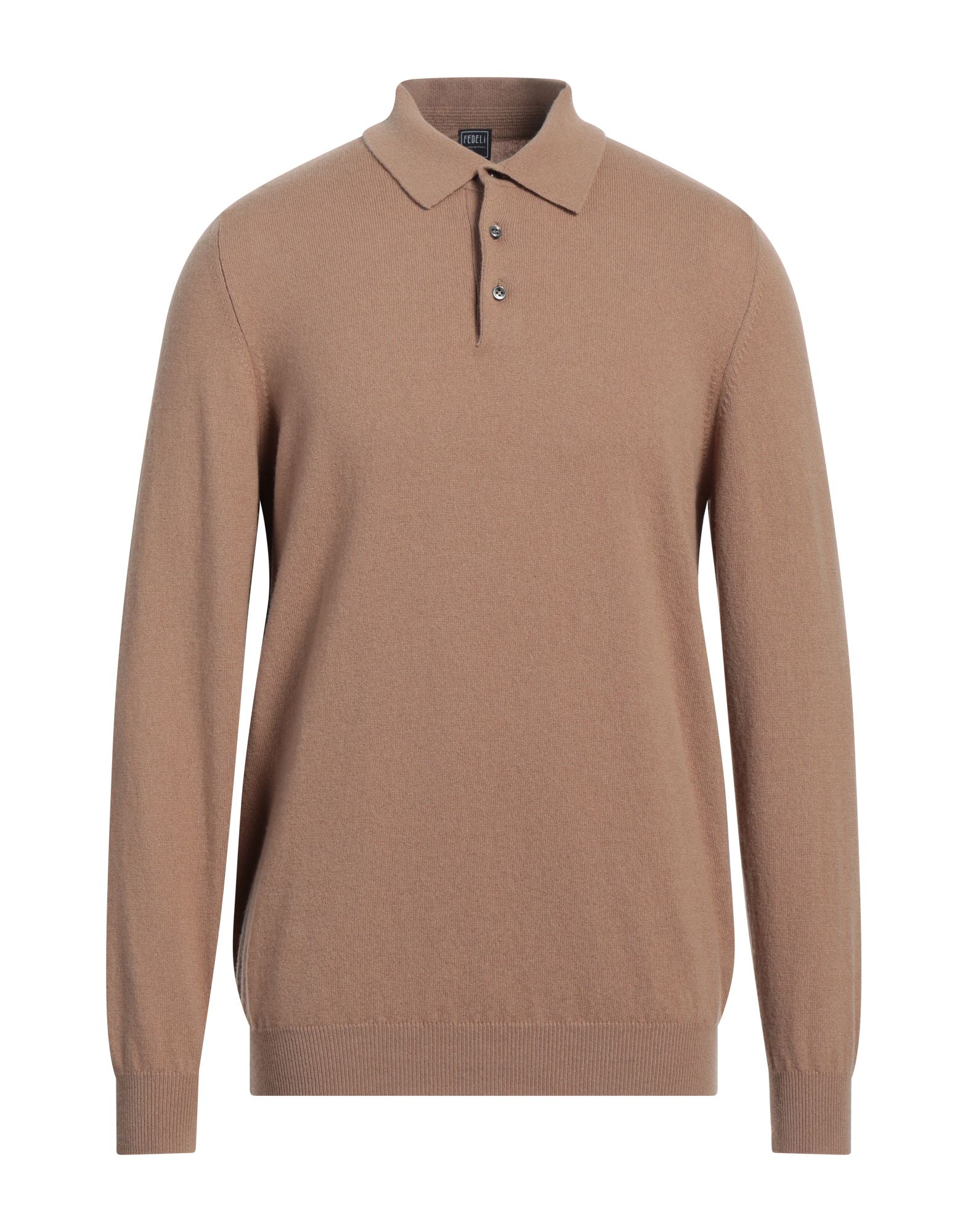 FEDELI Pullover Herren Kamel von FEDELI