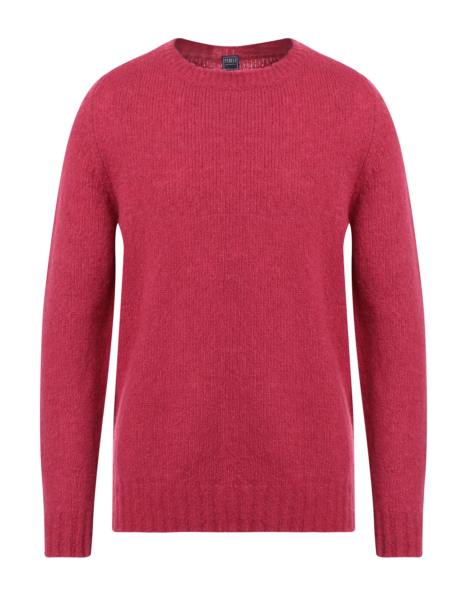 FEDELI Pullover Herren Magenta von FEDELI