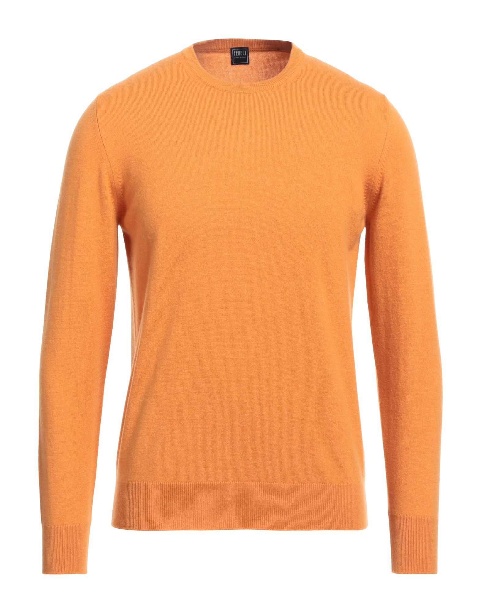 FEDELI Pullover Herren Mandarine von FEDELI