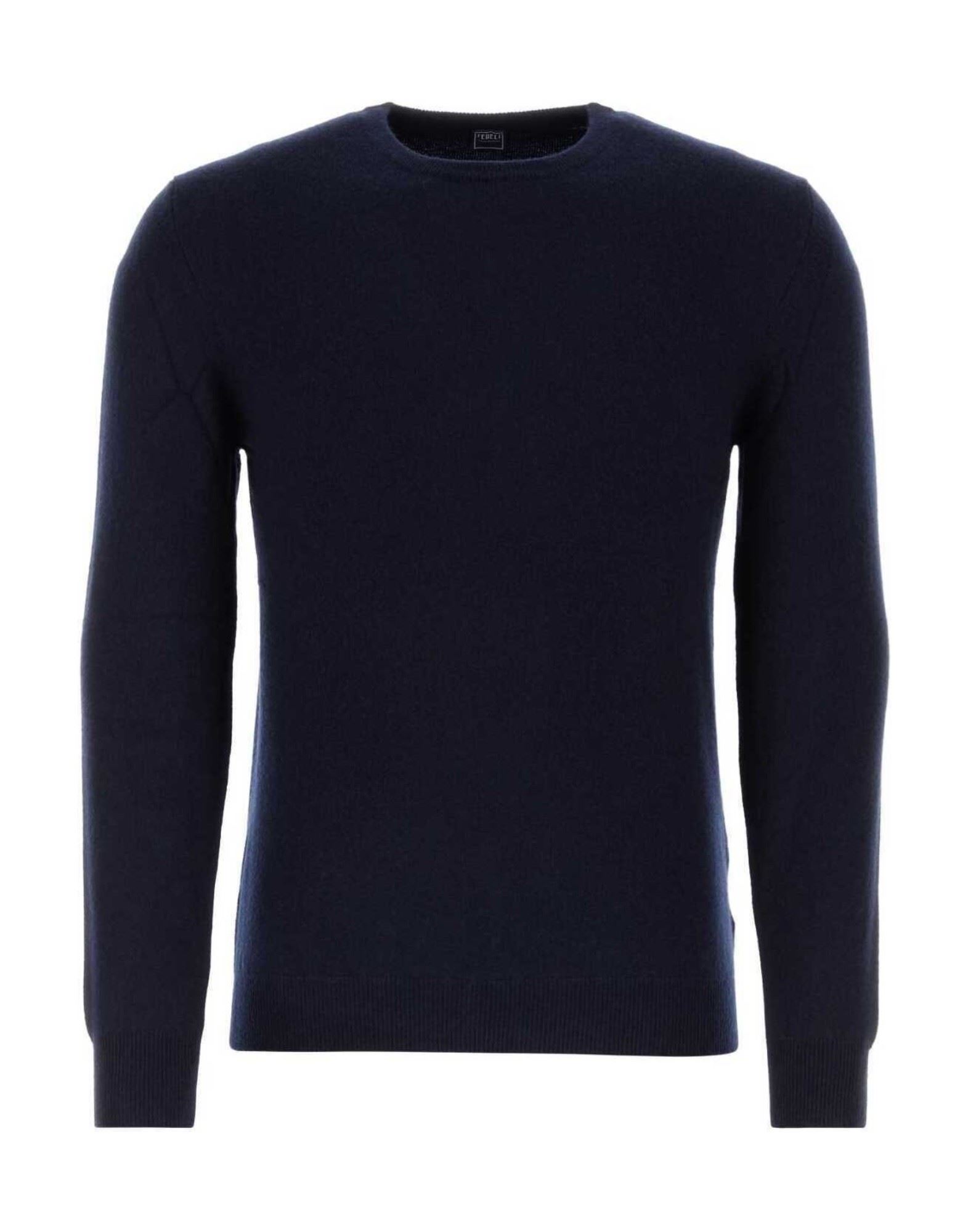 FEDELI Pullover Herren Marineblau von FEDELI