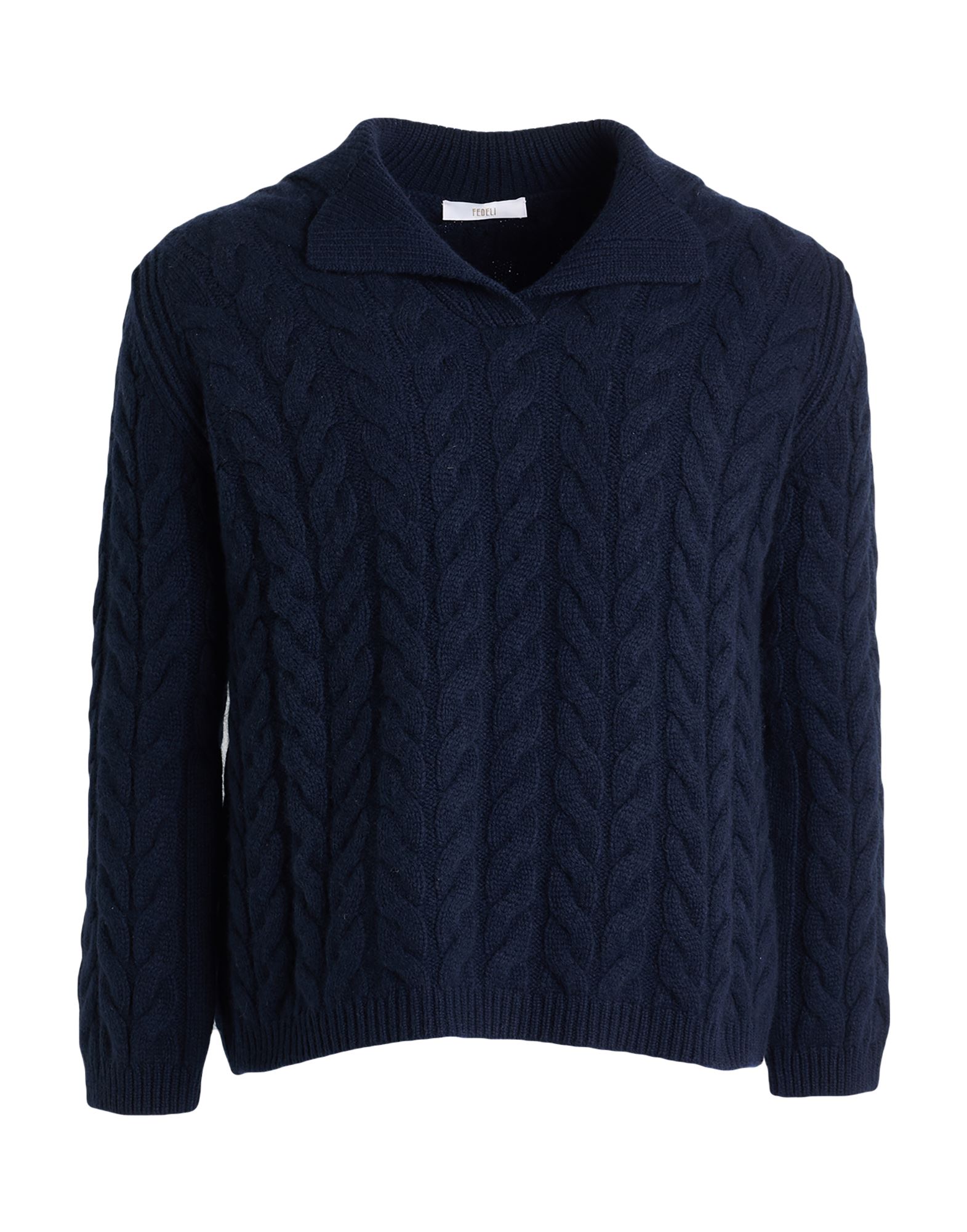 FEDELI Pullover Herren Nachtblau von FEDELI