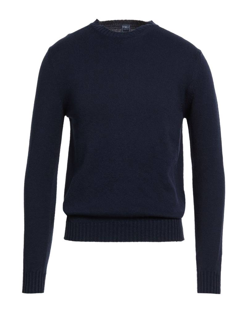 FEDELI Pullover Herren Nachtblau von FEDELI