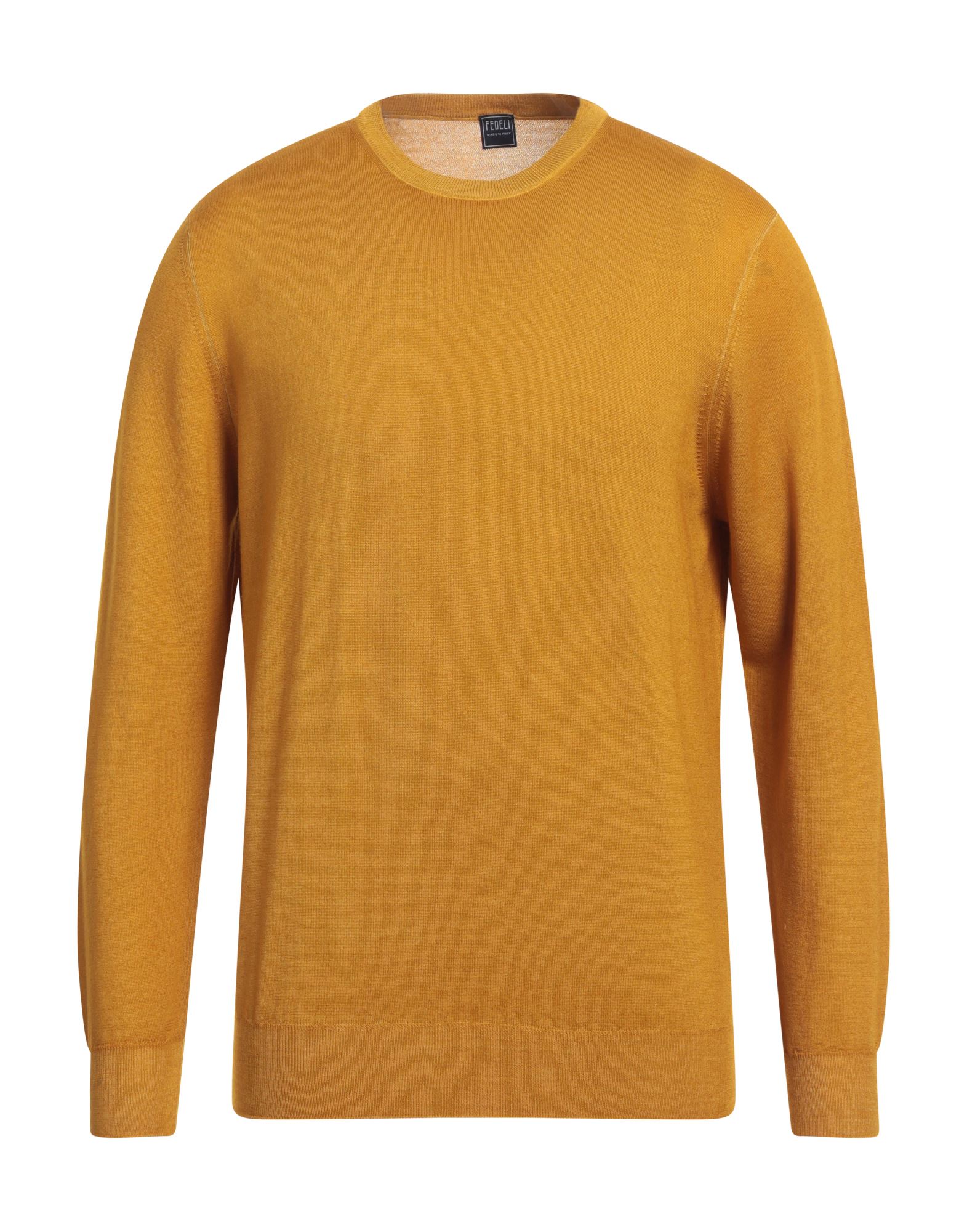 FEDELI Pullover Herren Ocker von FEDELI