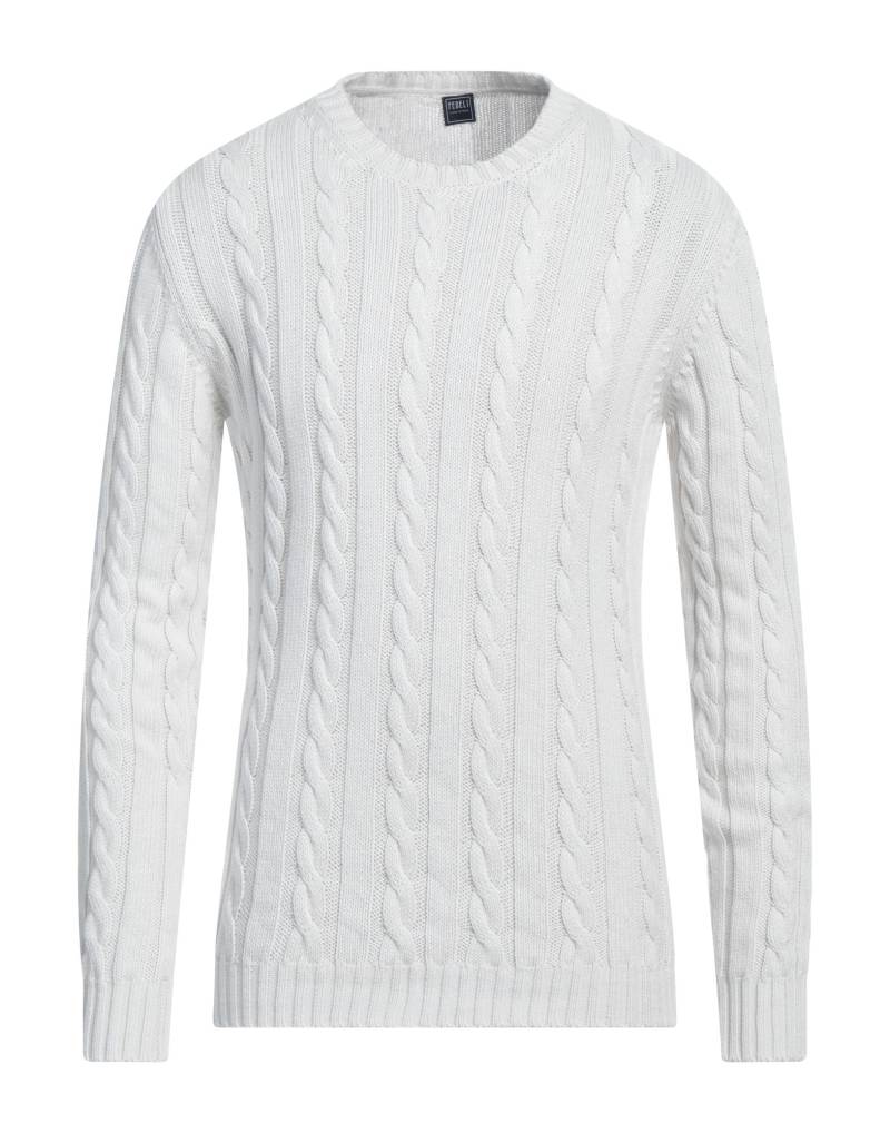 FEDELI Pullover Herren Off white von FEDELI