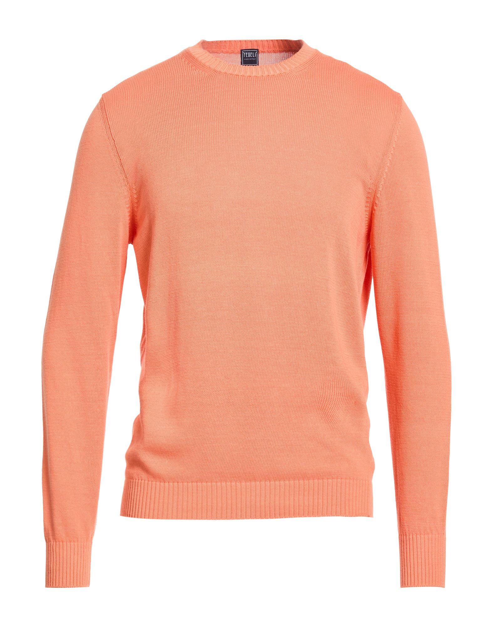 FEDELI Pullover Herren Orange von FEDELI