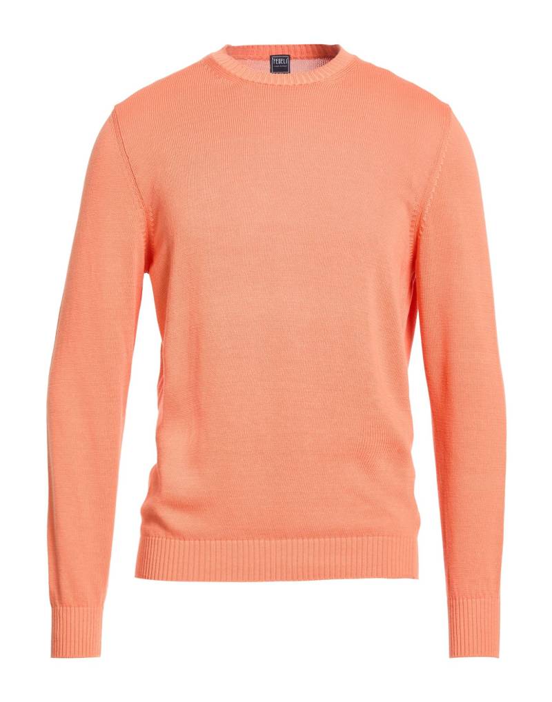 FEDELI Pullover Herren Orange von FEDELI