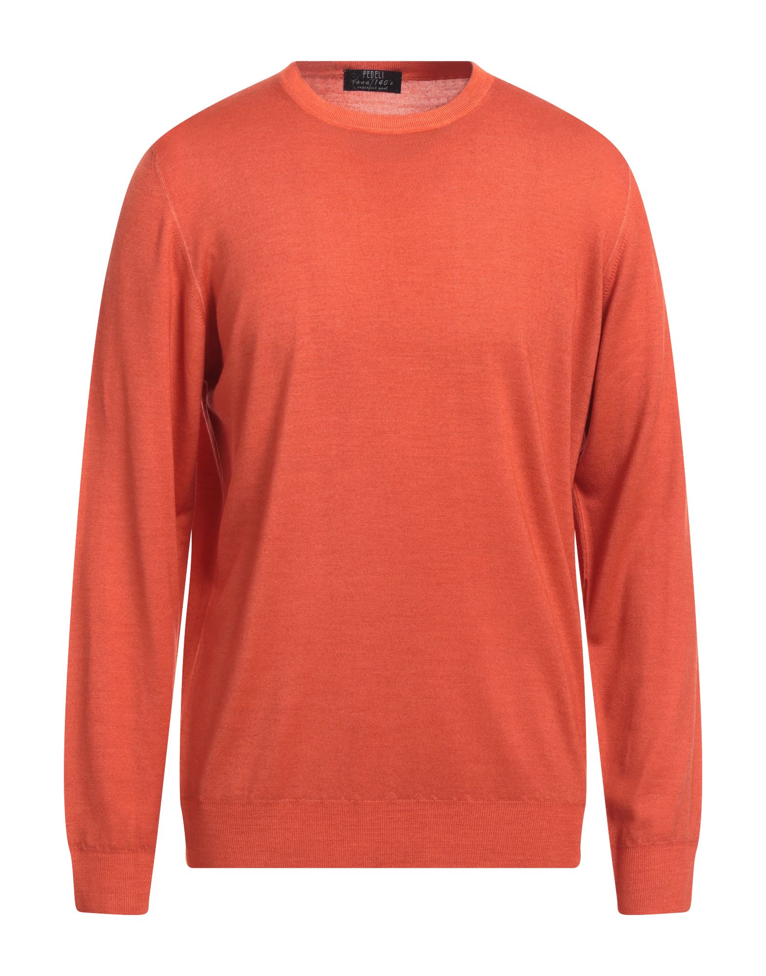 FEDELI Pullover Herren Orange von FEDELI