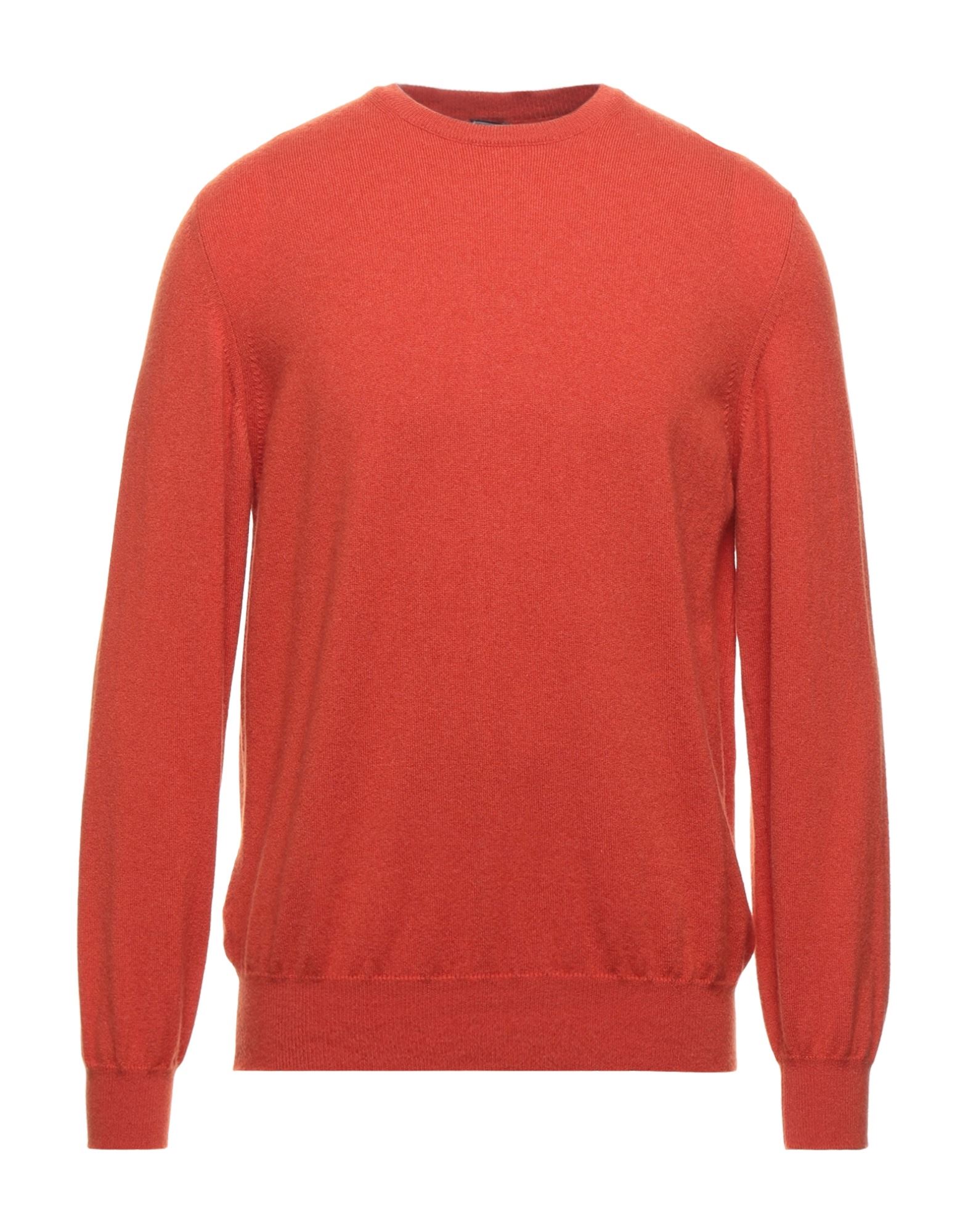 FEDELI Pullover Herren Rostrot von FEDELI