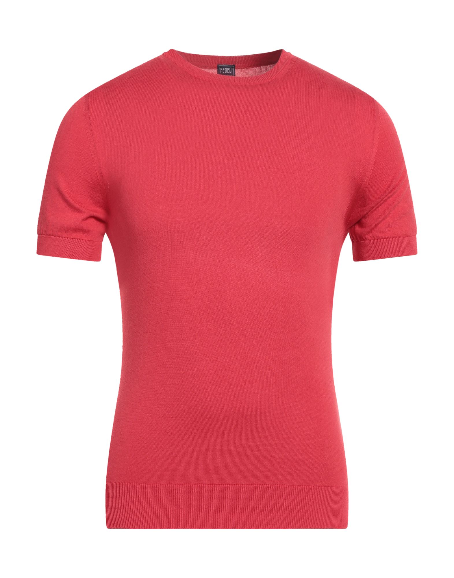 FEDELI Pullover Herren Rot von FEDELI