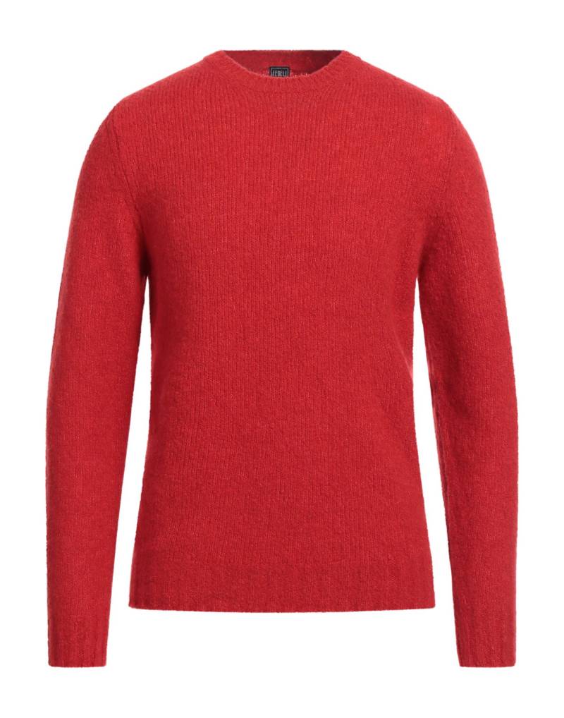 FEDELI Pullover Herren Rot von FEDELI