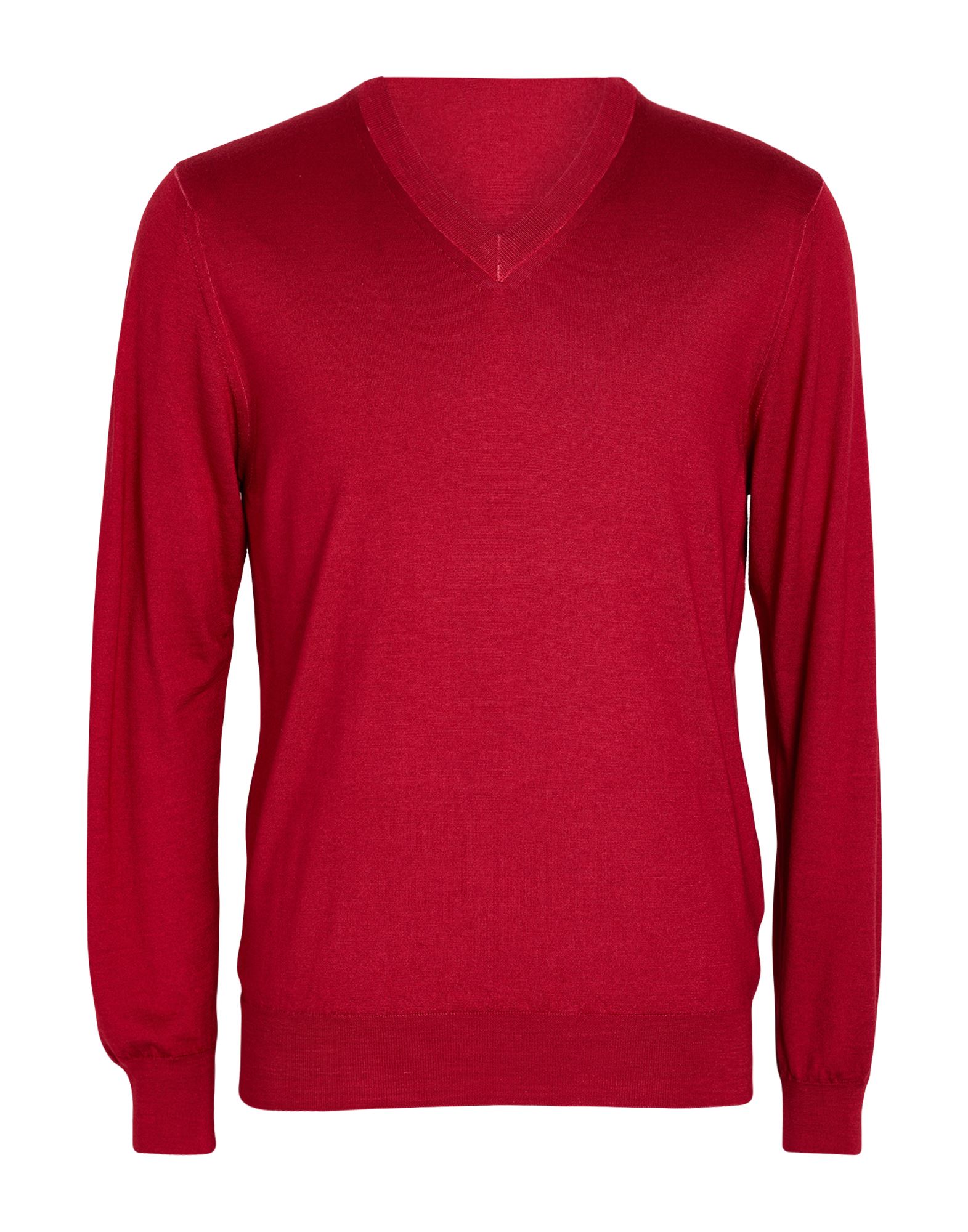 FEDELI Pullover Herren Rot von FEDELI