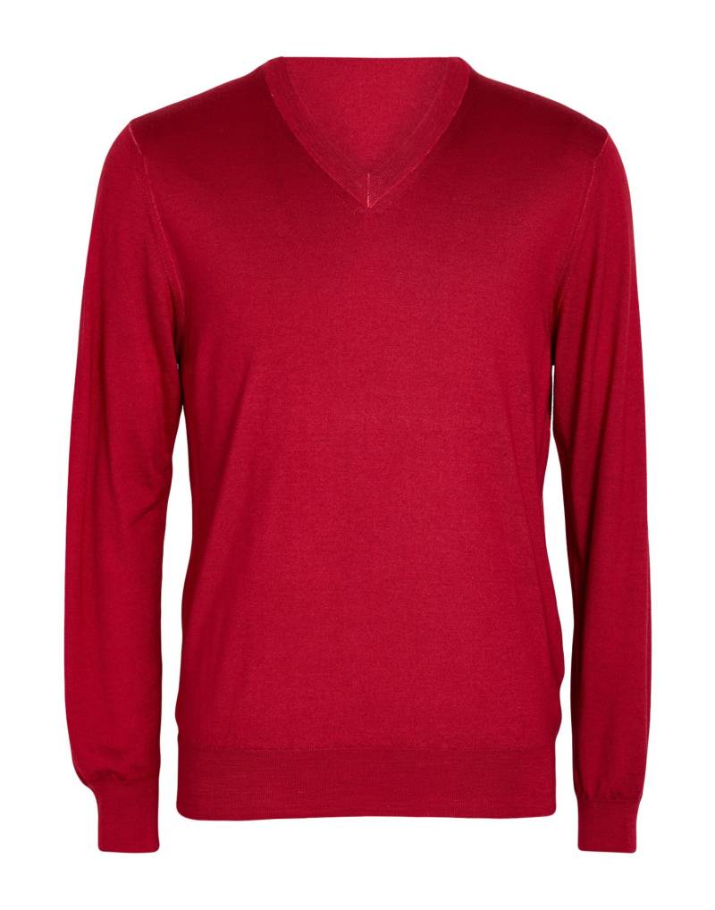 FEDELI Pullover Herren Rot von FEDELI