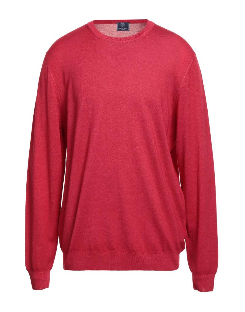 FEDELI Pullover Herren Rot von FEDELI