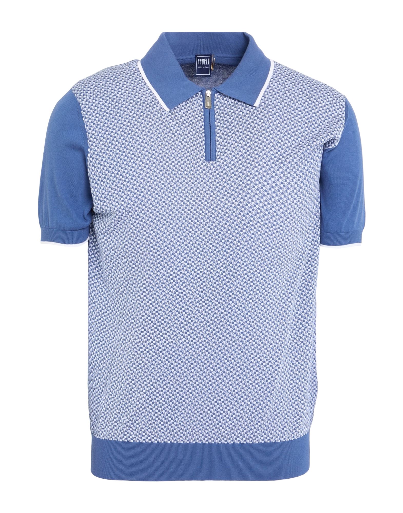 FEDELI Pullover Herren Taubenblau von FEDELI