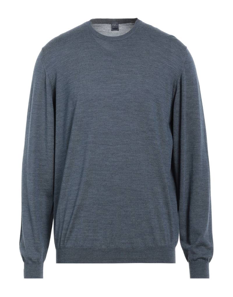 FEDELI Pullover Herren Taubenblau von FEDELI