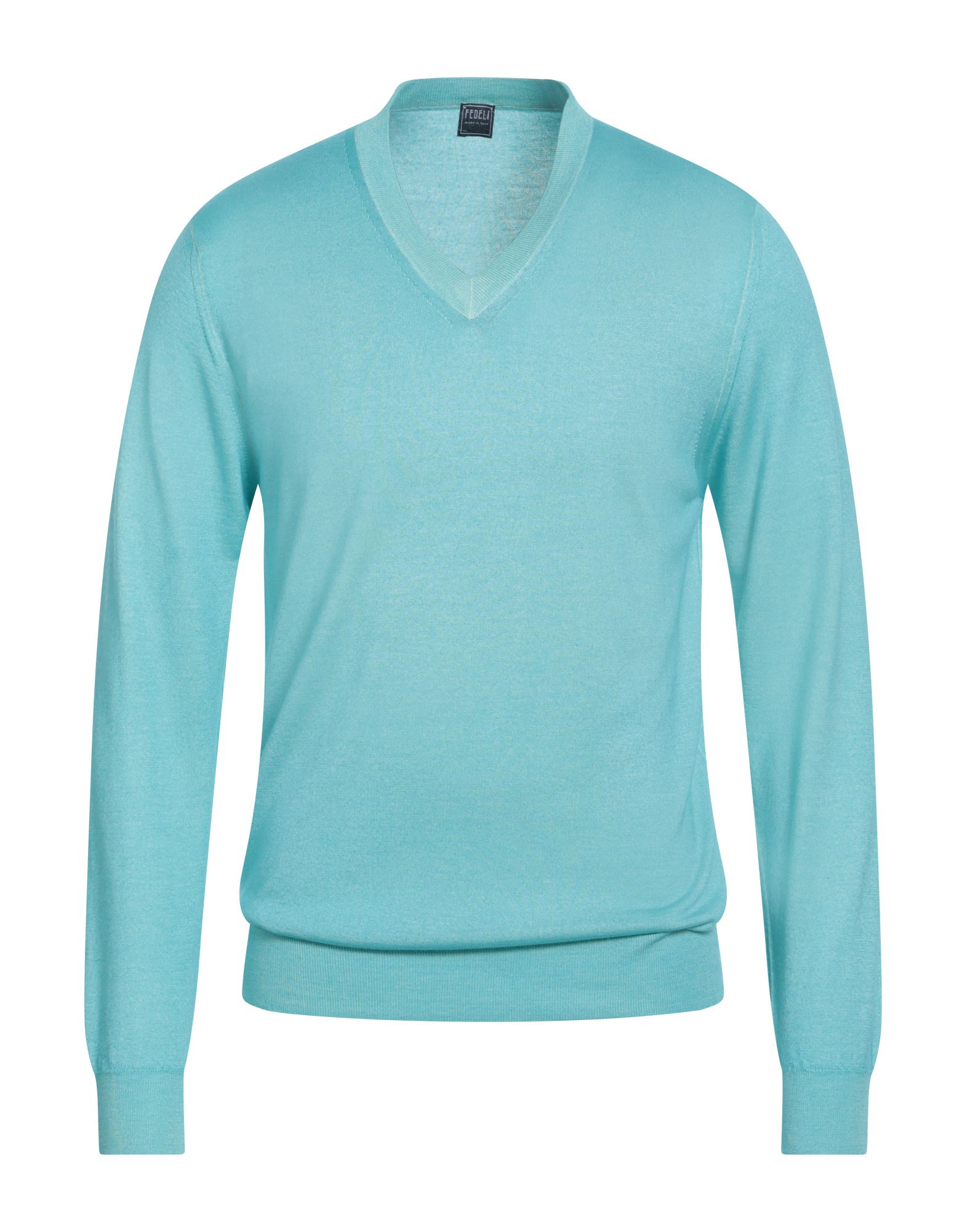 FEDELI Pullover Herren Tūrkis FEDELI Pullover Herren Tūrkis von FEDELI