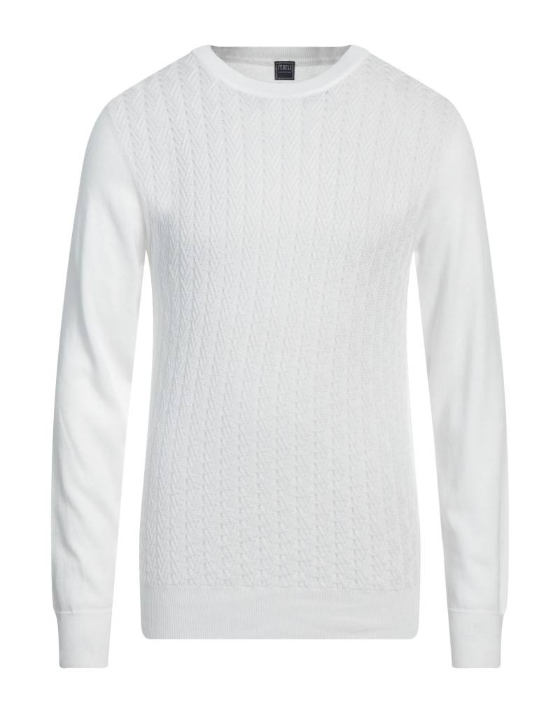 FEDELI Pullover Herren Weiß von FEDELI