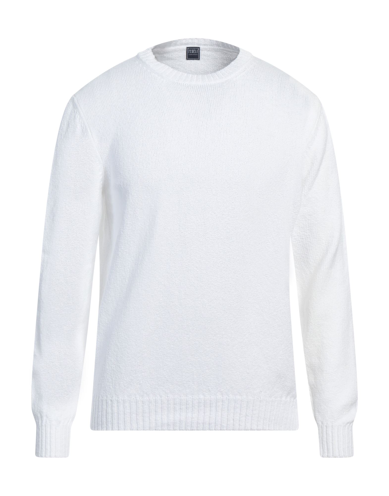 FEDELI Pullover Herren Weiß von FEDELI