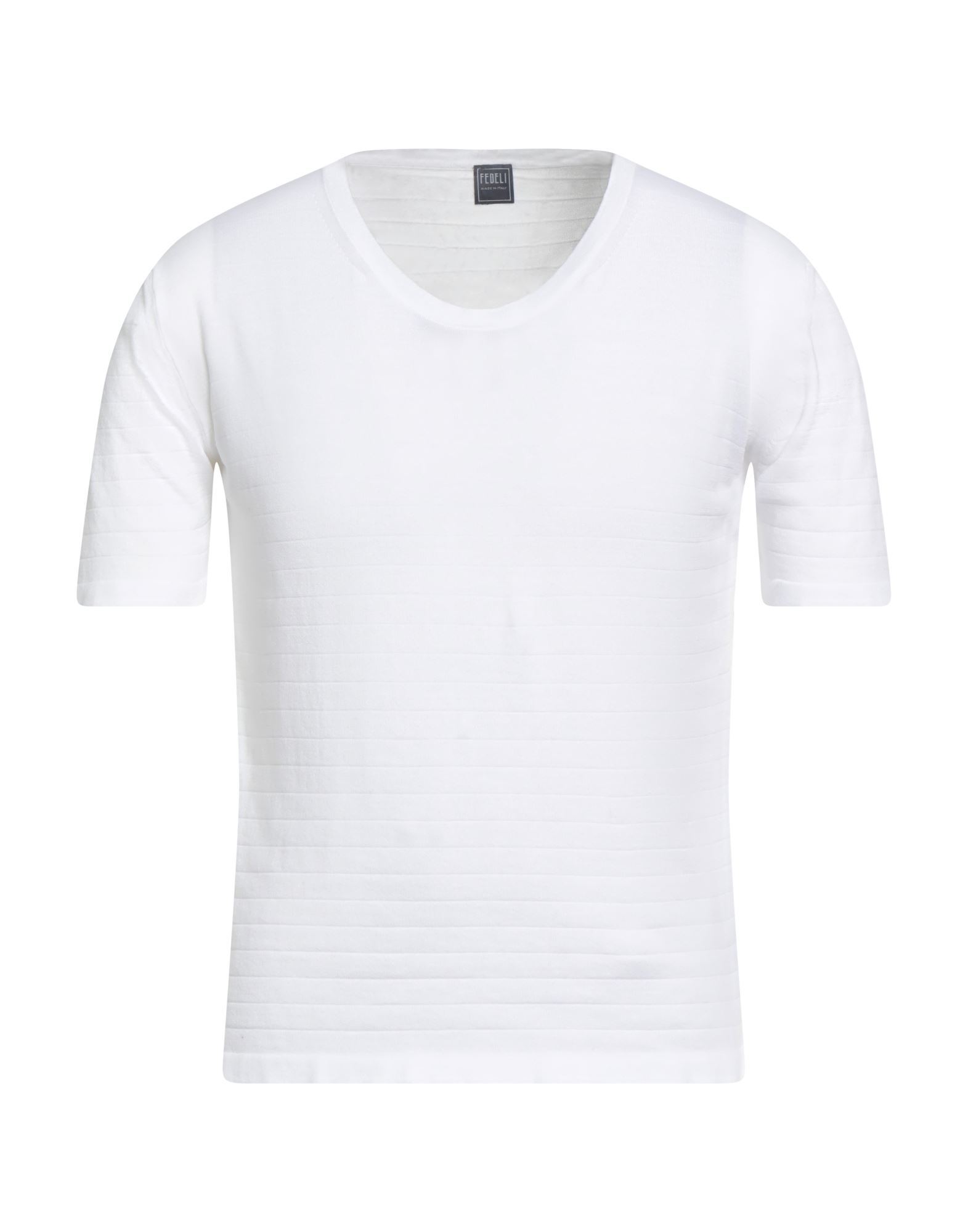 FEDELI Pullover Herren Weiß von FEDELI