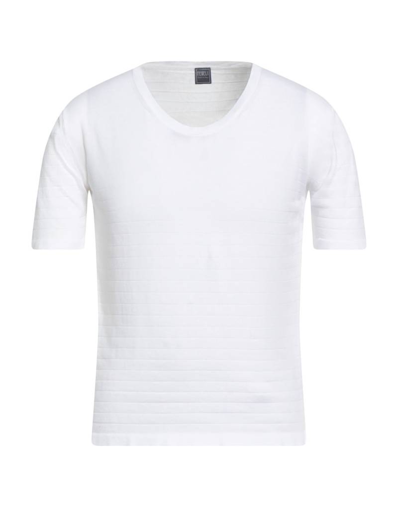 FEDELI Pullover Herren Weiß von FEDELI