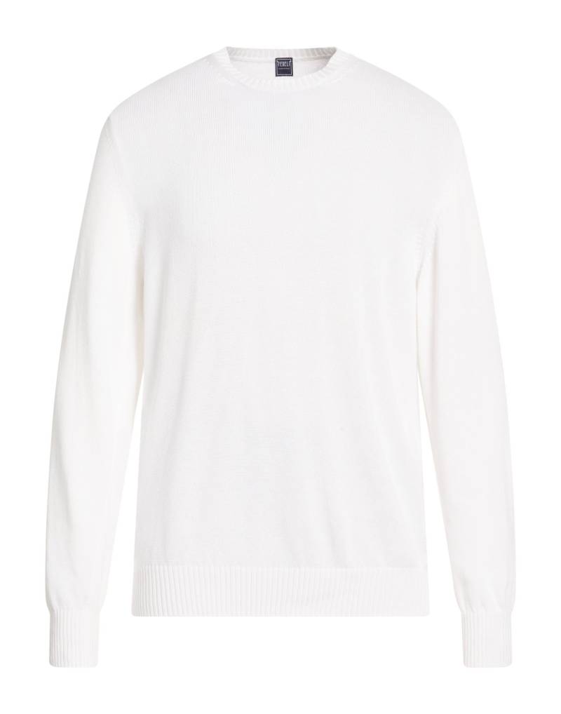 FEDELI Pullover Herren Weiß von FEDELI