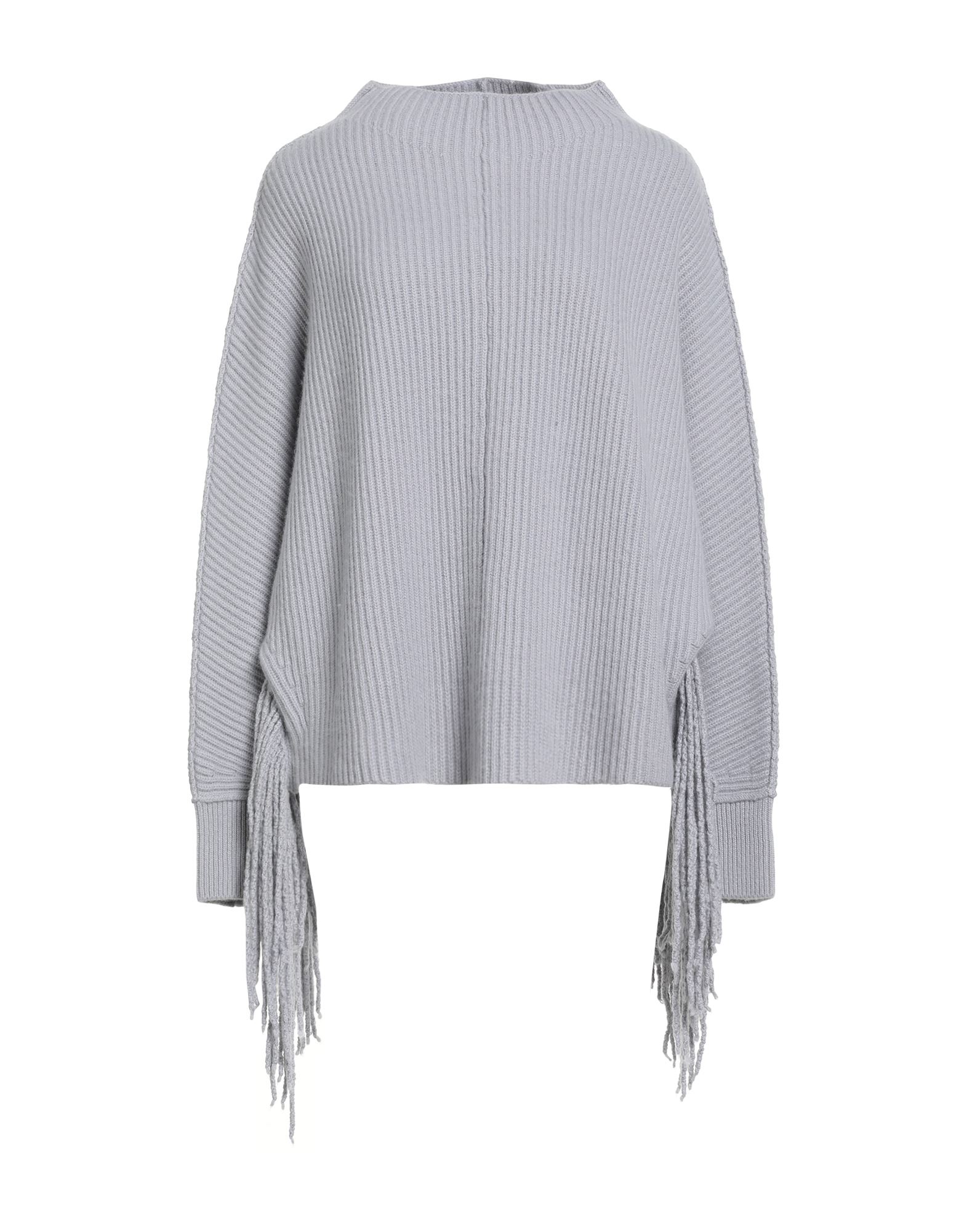 FEDELI Rollkragenpullover Damen Grau von FEDELI