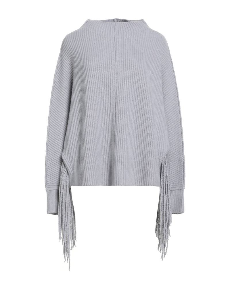 FEDELI Rollkragenpullover Damen Grau von FEDELI