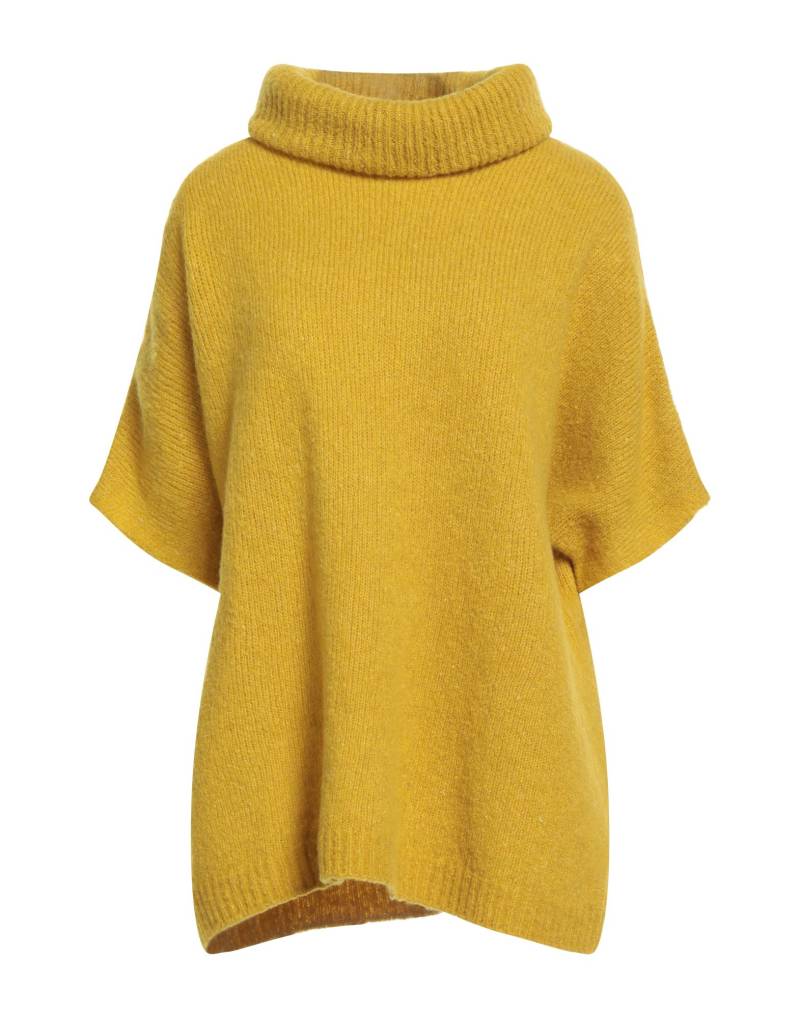 FEDELI Rollkragenpullover Damen Senf von FEDELI