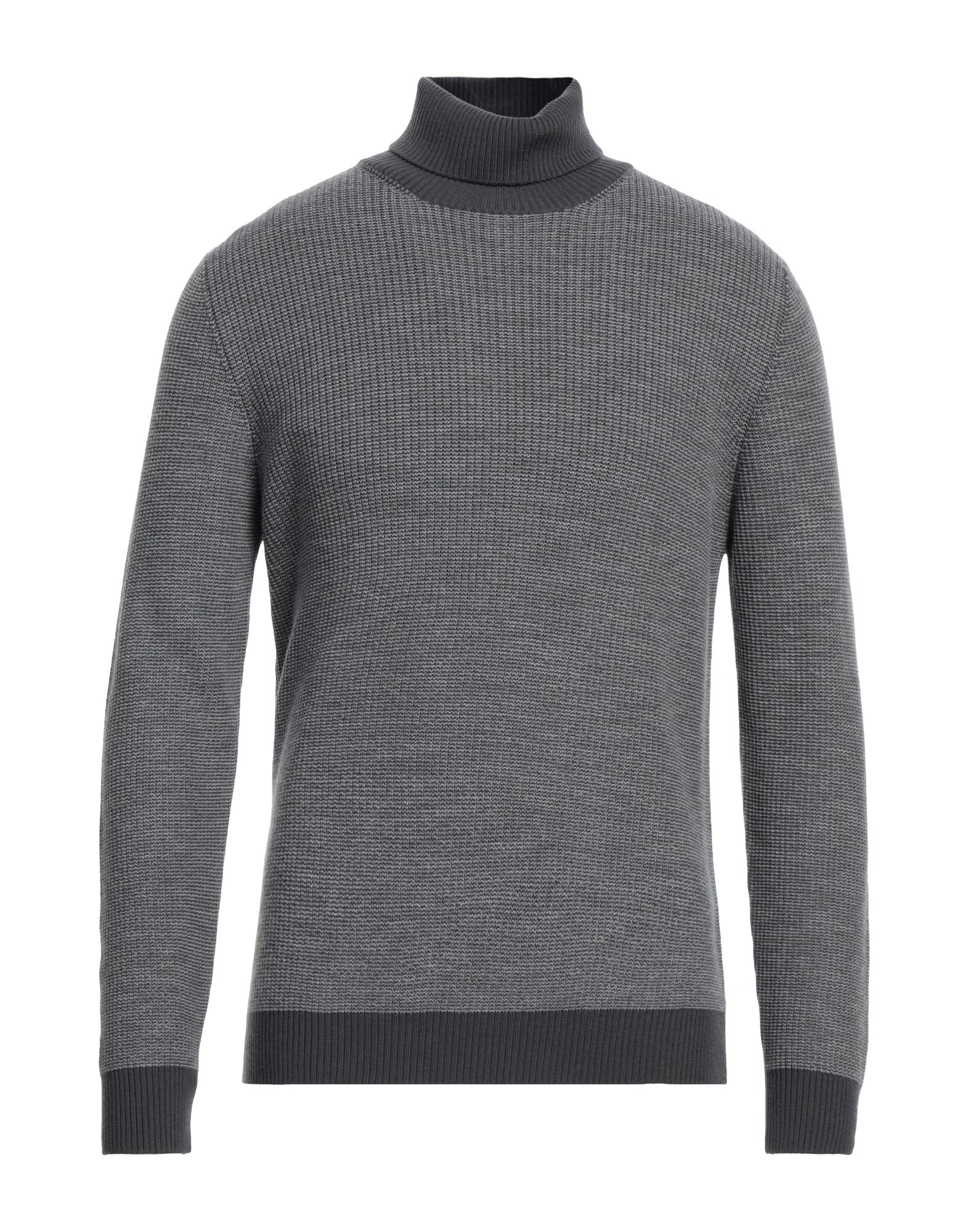 FEDELI Rollkragenpullover Herren Blei von FEDELI