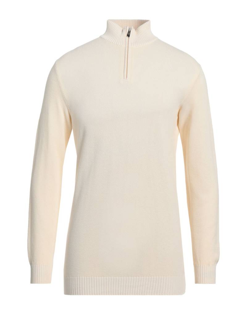 FEDELI Rollkragenpullover Herren Cremeweiß von FEDELI