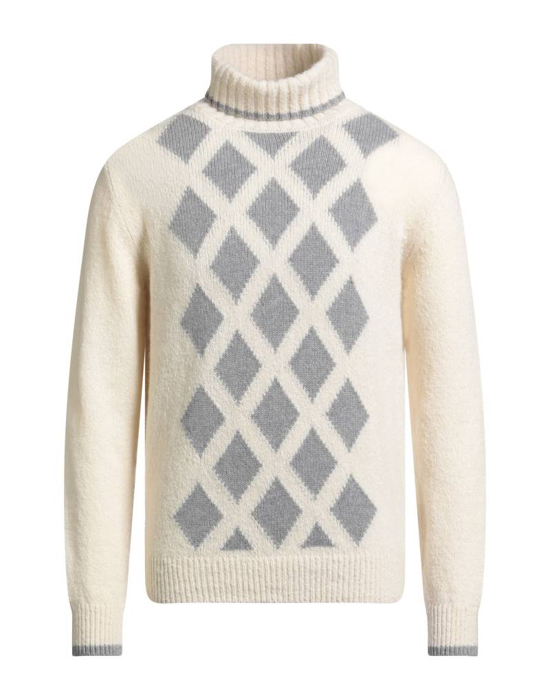 FEDELI Rollkragenpullover Herren Elfenbein von FEDELI