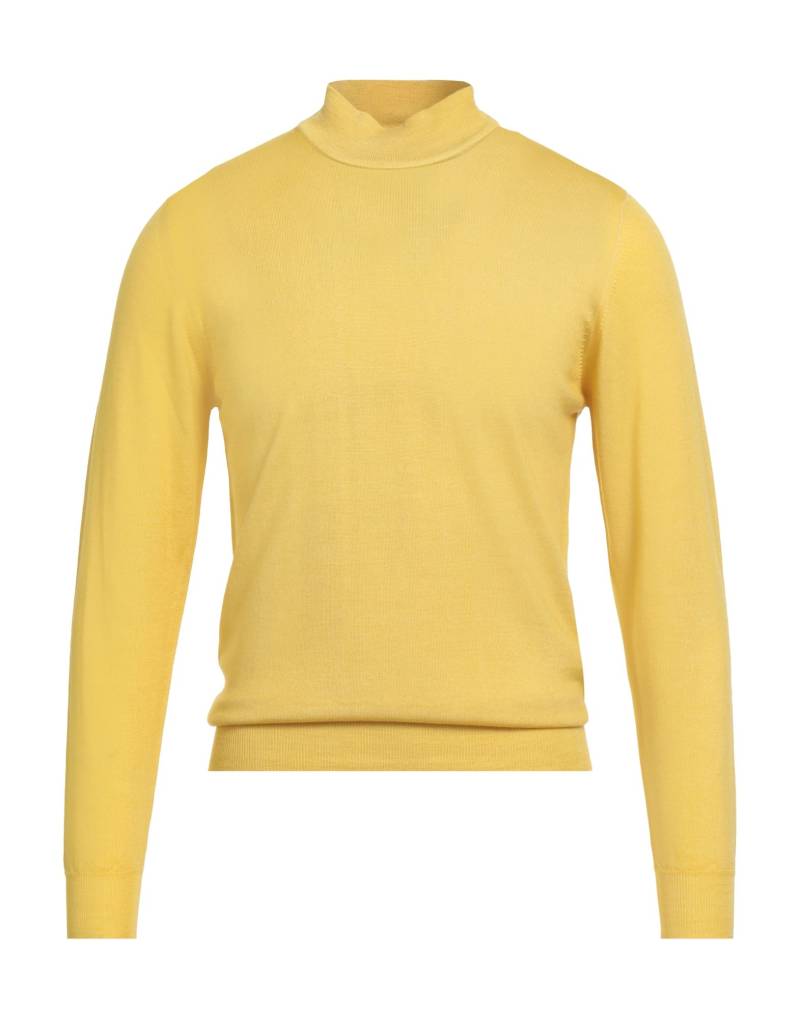 FEDELI Rollkragenpullover Herren Gelb von FEDELI
